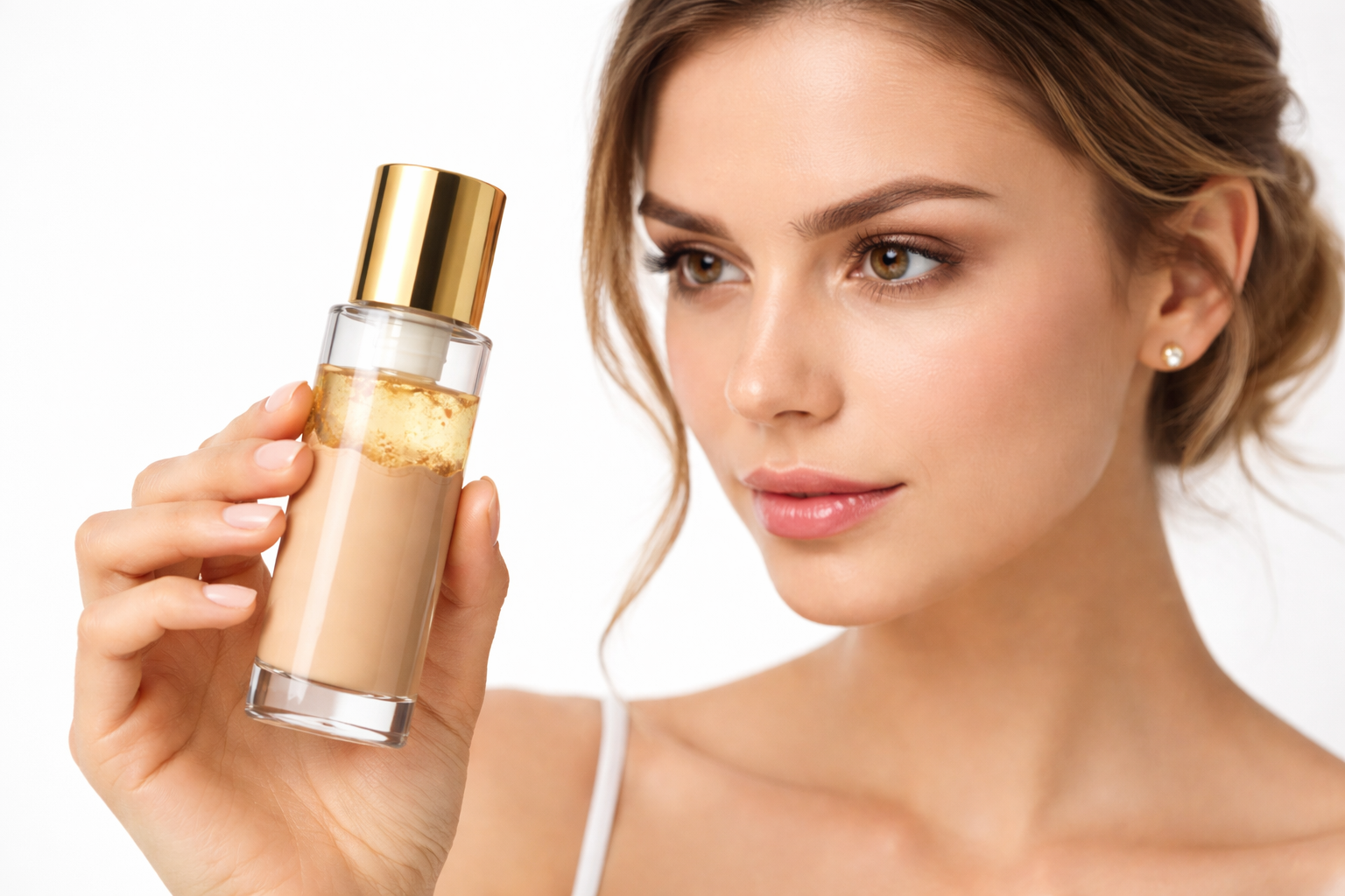 Checking makeup for signs of expiration